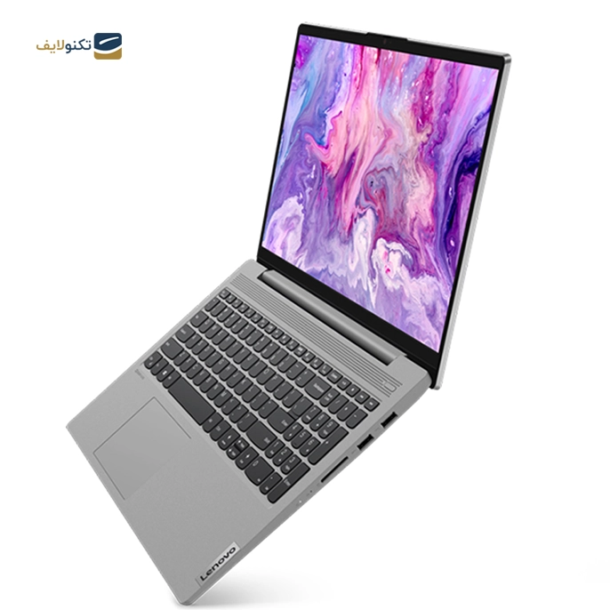 لپ تاپ لنوو 15.6 اینچی مدل IdeaPad 5 I5 8G 1TB HDD+128GB SSD - Lenovo Ideapad 5 15ITL05 i5 1135G7-8GB-1TB HDD-128GB SSD-2GB MX450-IPS 15.6 FHD Laptop