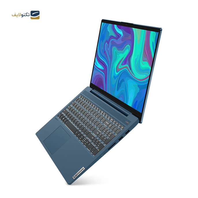 لپ تاپ لنوو 15.6 اینچی مدل IdeaPad 5 i3 1115G4-8GB-512SSD - Lenovo Ideapad 5 - i3 1115G4-8GB-512SSD-INT-FHD Laptop