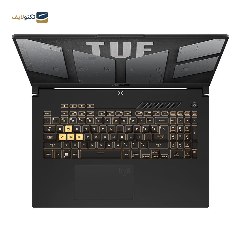 لپ تاپ ایسوس 17.3 اینچی مدل TUF Gaming F17 FX707ZC i5 12500H 8GB 512GB RTX3050 - Asus TUF Gaming F17 FX707ZC i5 12500H 8GB RAM 512GB SSD RTX3050