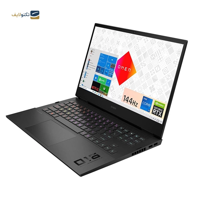 لپ تاپ 16.1 اینچی اچ پی مدل OMEN 16-B1001NE 32GB 1TB SSD - HP OMEN 16-B1001NE i7-32GB -1TBSSD-8GB-RTX 3070 FHD 16.1 LapTop