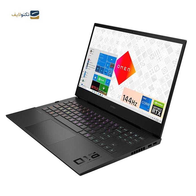 لپ تاپ 16.1 اینچی اچ پی مدل OMEN 16-B1001NE - HP OMEN 16-B1001NE i7-16GB -1TBSSD-8GB-RTX 3070 FHD 16.1 LapTop