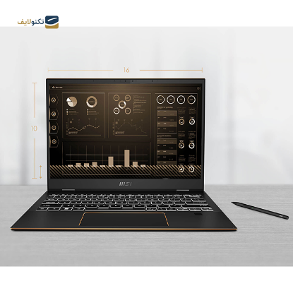 لپ تاپ ام اس آی 13.4 اینچی مدل Summit E13FlipEvo A12MT - MSI intel i7 1280P-16GB LPDDR5-1TB SSD- Iris XE-IPS 13.4 inch FHD Laptop+Pen