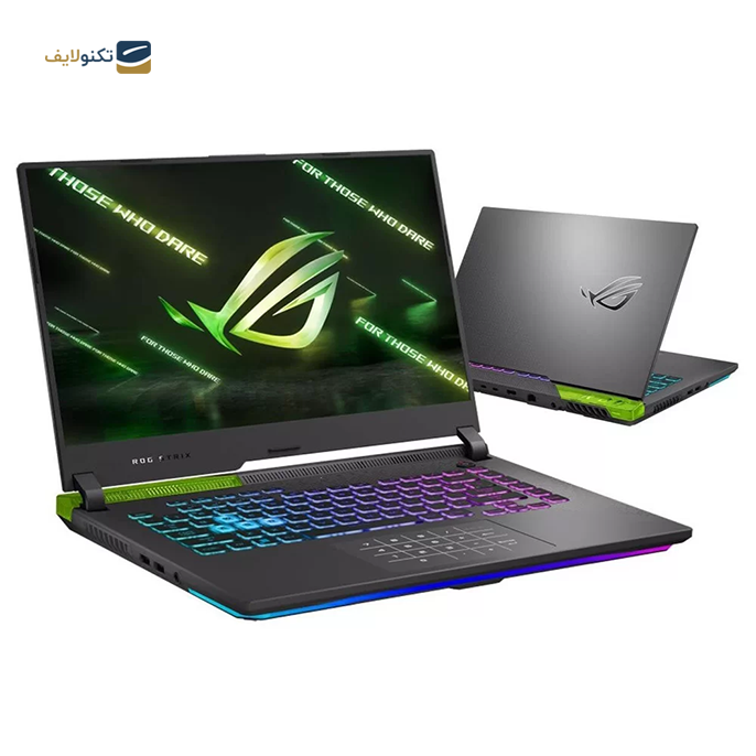 لپ تاپ ایسوس 15.6 اینچی مدل ROG Strix G513RM-HF150W - ASUS ROG STRIX G513RM R9 6900HX - 16GB - 1TB SSD - 6GB RTX3060 - 15.6 inch FHD