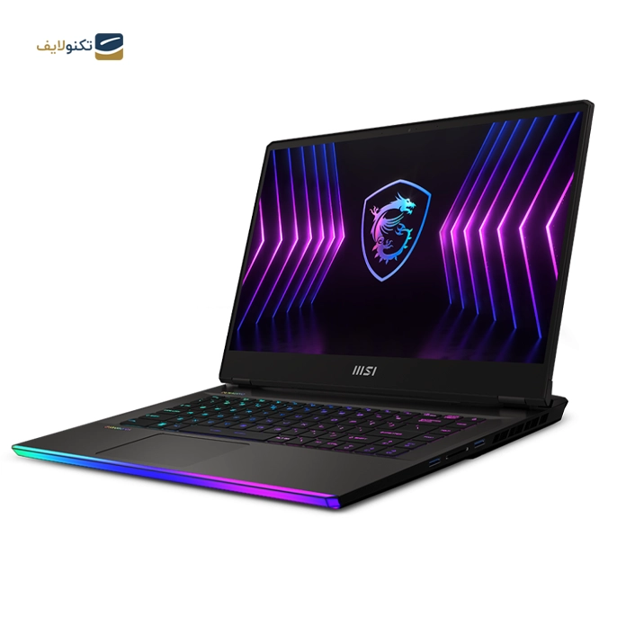 لپ تاپ ام اس آی 15.6 اینچی مدل Raider GE67HX 12UHS - MSI Raider GE67HX i9 12900HX-32GB DDR5-2TB SSD-16GB RTX™ 3080Ti GDDR6 -IPS15.6 inch QHD Laptop