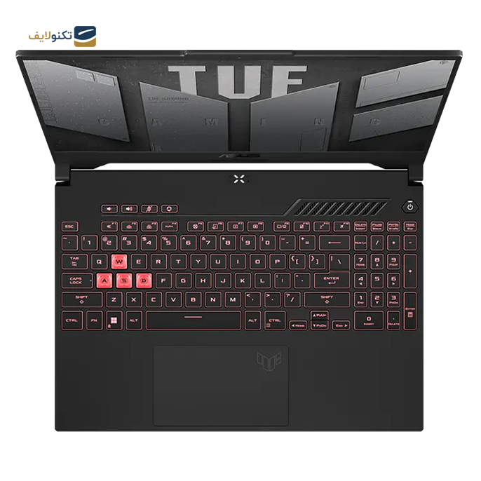 لپ تاپ ایسوس TUF Gaming A17 FA707RM-ES73 - ASUS FA70-HX047 R7 6800H-32GB-512GB SSD-RTX 3060 6GB-Full HD 17.3 laptop