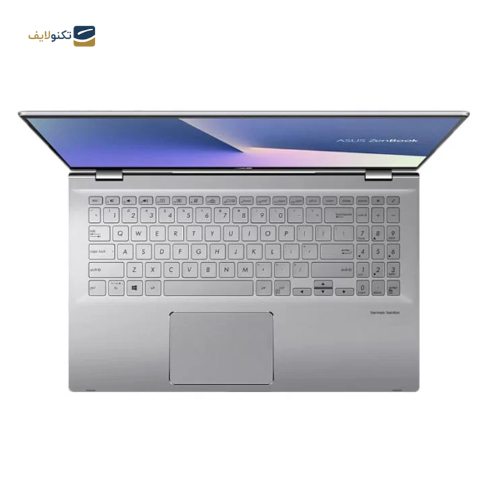 لپ تاپ ۱۵.۶ اینچی ایسوس مدل ZenBook Q508UG 8GB 512GB SSD - Asus R7 5700U-8GB-512GB SSD-2GB MX450-FHD ۱۵.۶ inch Laptop