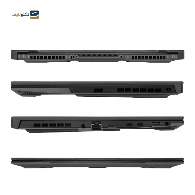 لپ تاپ ایسوس 15.6 اینچی مدل TUF Dash F15 FX517ZE-ES73 - Asus i7 12650H-16GB-512SSD-4GB 3050Ti-FHD 15.6 Laptop