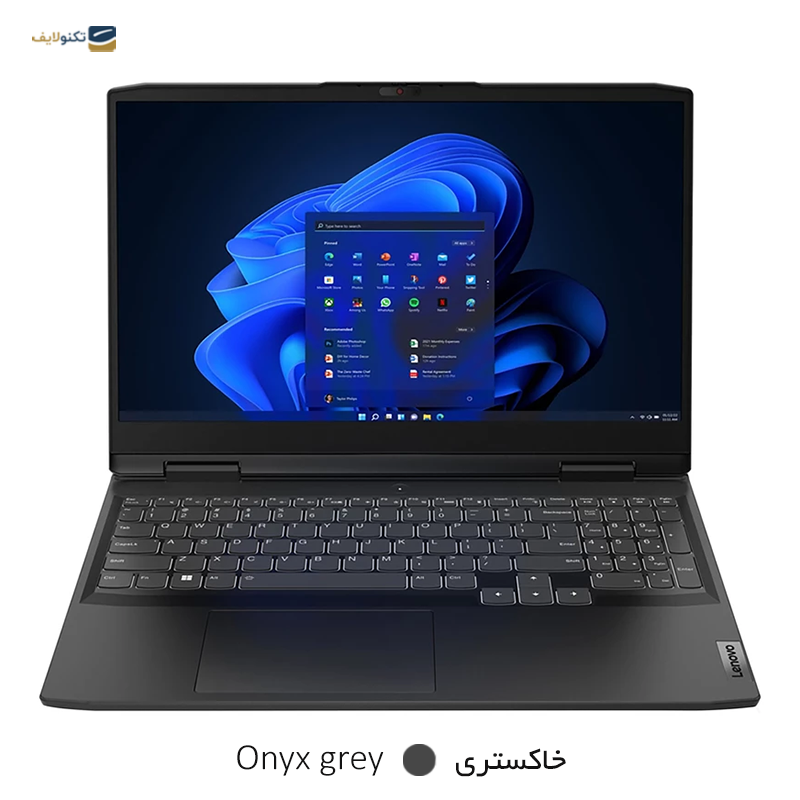 لپ تاپ لنوو 15.6 اینچی IdeaPad Gaming 3 i5-12450H-16GB-1TB SSD - Lenovo IdeaPad Gaming 3 I5 12450H - 16GB - 1TB SSD - 4GB RTX3050 15.6 inch FHD laptop