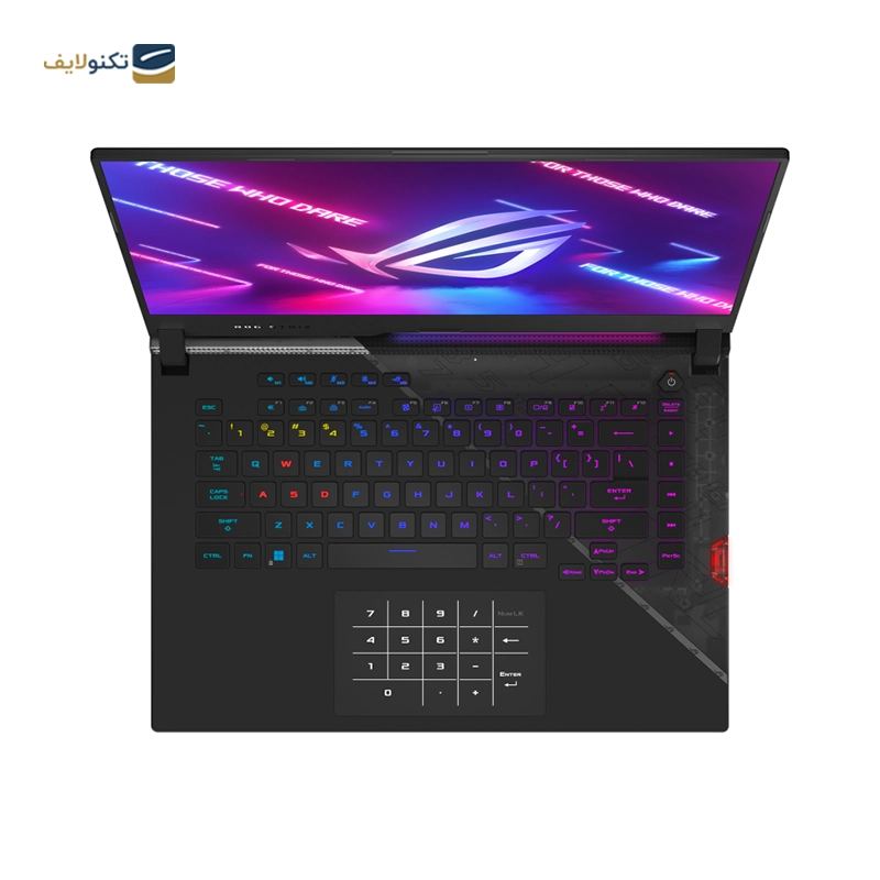 لپ تاپ ایسوس 15.6 اینچی مدل ROG Strix SCAR 15 G533ZM i9 16GB 1TB SSD 6GB RTX3060 - ASUS ROG Strix SCAR 15 G533ZM i9 16GB 1TB SSD 6GB RTX3060 - 15.6 inch FHD