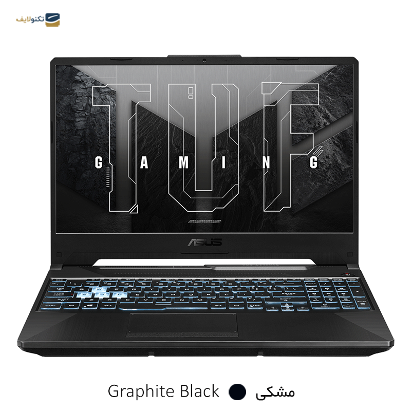 لپ تاپ ایسوس 15.6 اینچی مدل TUF Gaming F15 FX506HF i5 11400H 16GB 1TB RTX2050 - ASUS TUF Gaming F15 FX506HF i5 11400H 16GB RAM 1TB SSD RTX2050 4GB
