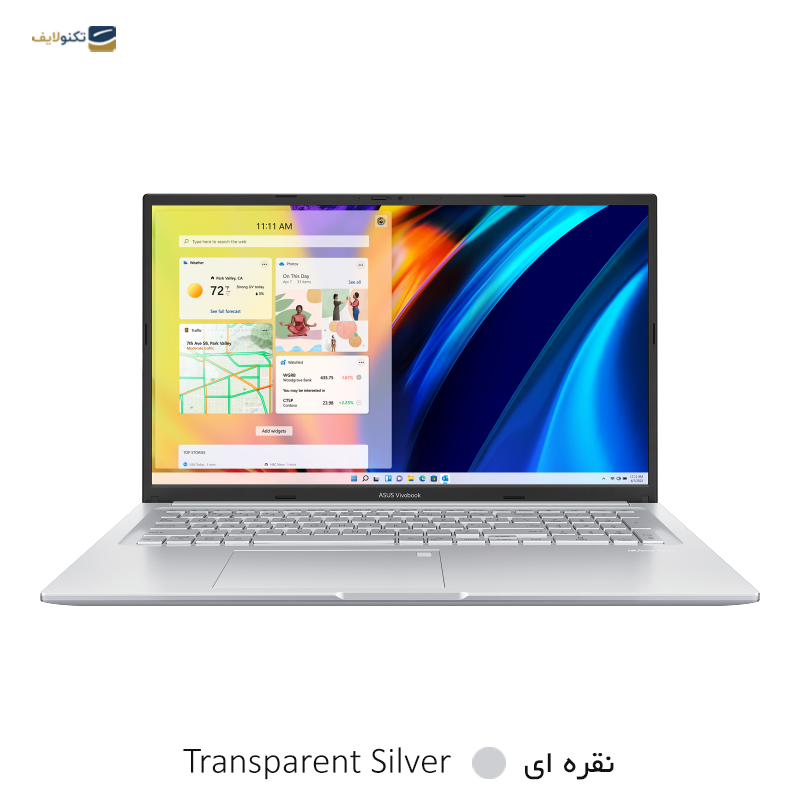 لپ تاپ ایسوس ۱۷.۳ اینچی مدل VivoBook K1703ZA AU128 i7 12700H 16GB 1TB SSD - Asus VivoBook K1703ZA AU128 i7 12700H 16GB 1TB SSD 17.3 Inch Laptop