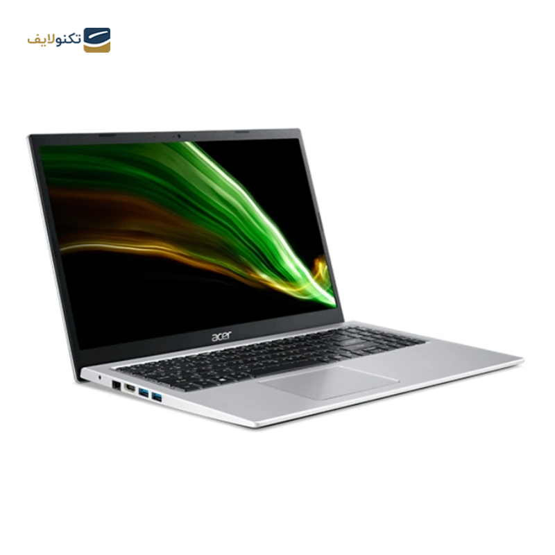 لپ تاپ ایسر 15.6 اینچی مدل Aspire 3 A315-58-34X1 i3 1115G4 12GB 256GB SSD - Acer Aspire 3 A315-58-34X1 i3 1115G4 12GB 256GB SSD 15.6 Inch Laptop