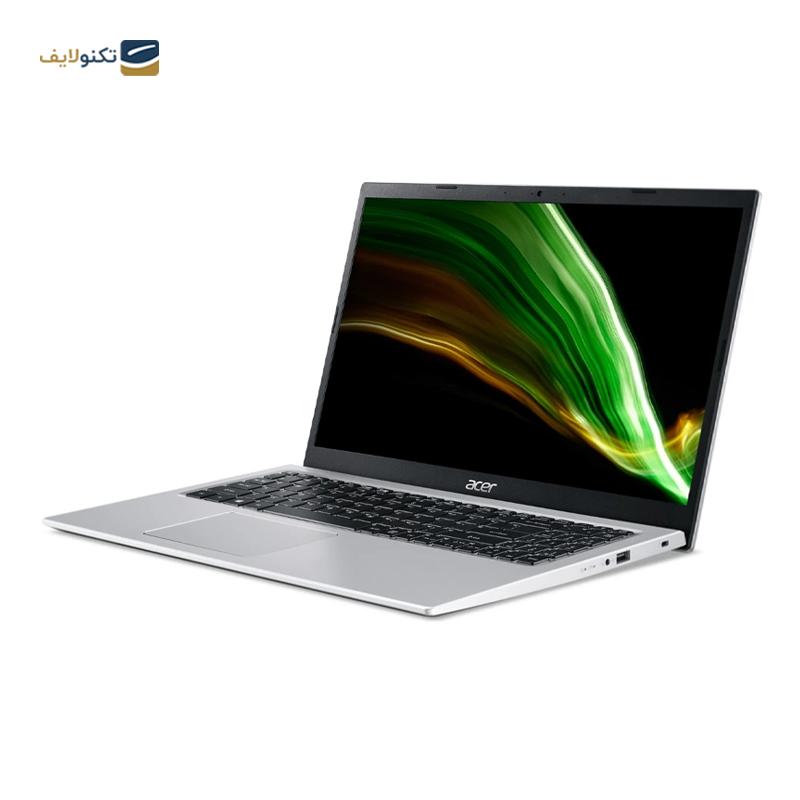 لپ تاپ ایسر 15.6 اینچی مدل Aspire 3 A315-58-34X1 i3 1115G4 12GB 256GB SSD - Acer Aspire 3 A315-58-34X1 i3 1115G4 12GB 256GB SSD 15.6 Inch Laptop
