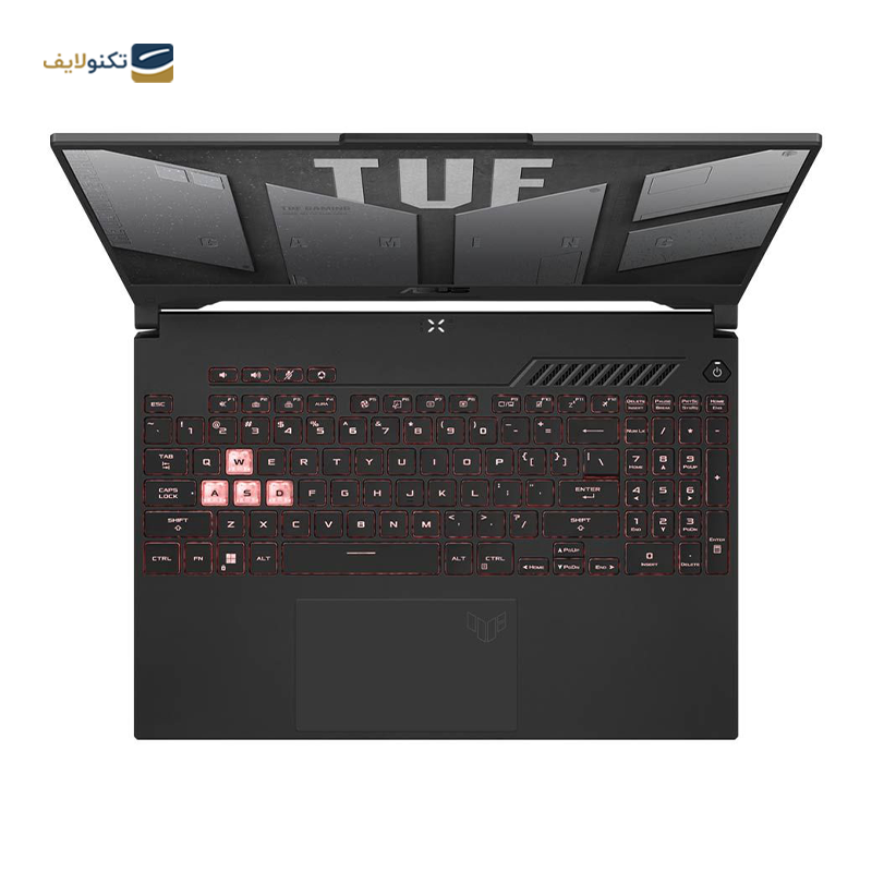 لپ تاپ ایسوس 15.6 اینچی مدل TUF Gaming F15 FX507ZM R7 6800H 16GB 512GB SSD RTX 3050 - ASUS TUF Gaming F15 FX507ZM R7 6800H 16GB 512GB SSD 4GB RTX 3050 15.6 Inch Laptop