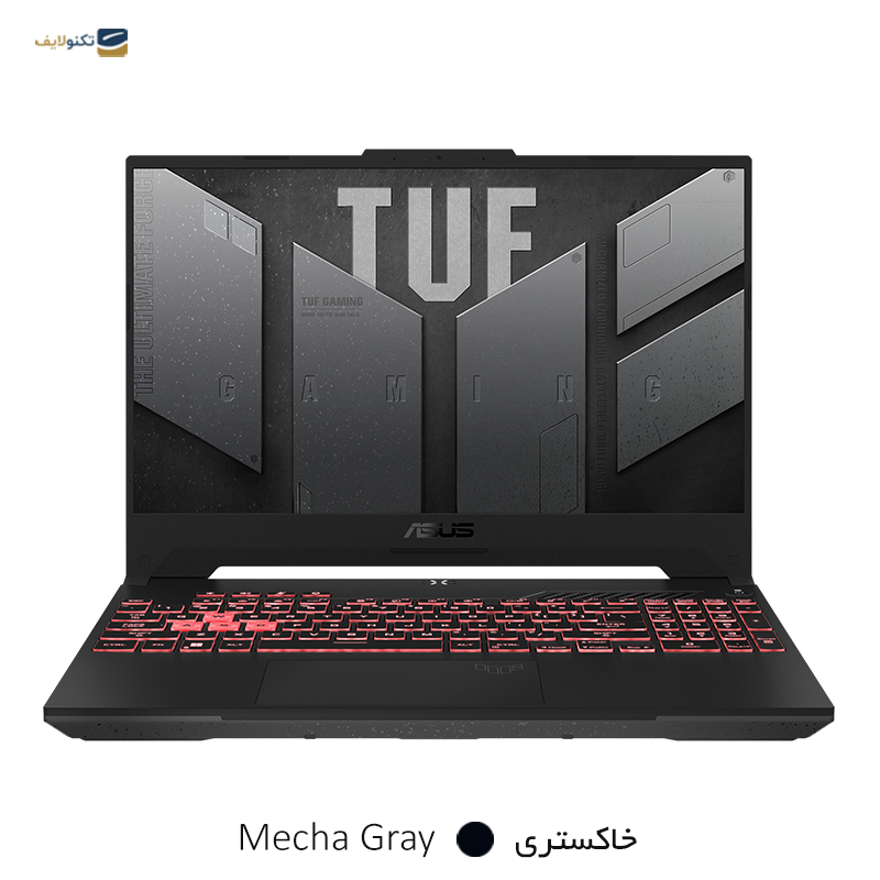 لپ تاپ ایسوس 15.6 اینچی مدل TUF Gaming F15 FX507ZM R7 6800H 16GB 512GB SSD RTX 3050 - ASUS TUF Gaming F15 FX507ZM R7 6800H 16GB 512GB SSD 4GB RTX 3050 15.6 Inch Laptop