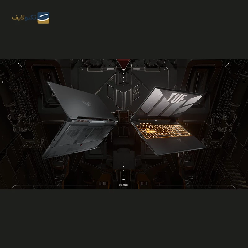  لپ تاپ 15.6 اینچی ایسوس مدل TUF Gaming FX507ZC i5 12500H 8GB 1TB RTX3050  - Asus TUF Gaming F15 FX507ZC i5 12500H 8GB 1TBSSD 4GB RTX3050 FHD 15.6 inch Laptop
