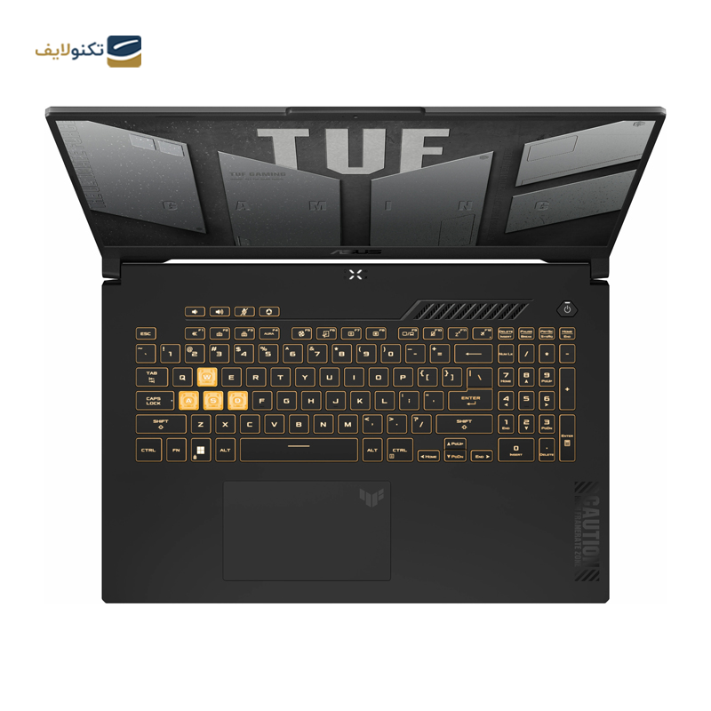 لپ‌ تاپ ایسوس 17 اینچی مدل TUF Gaming FX767VV i9 13900H 16GB 1TB RTX4060 - Asus TUF Gaming F17 FX767vv4 Core i9 13900H 16GB RAM 1TB SSD RTX4060