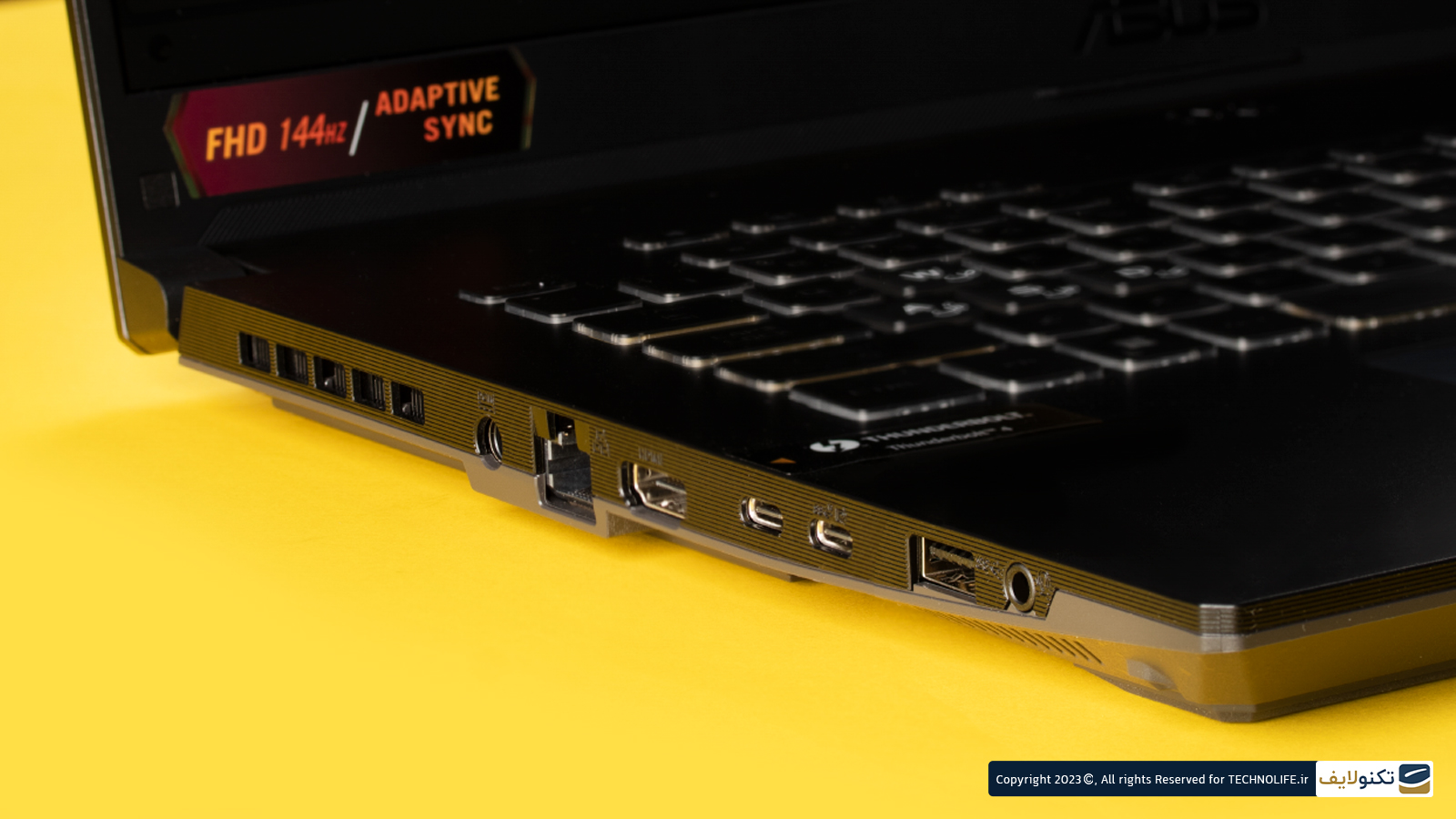 لپ‌ تاپ ایسوس 17 اینچی مدل TUF Gaming FX767VV i9 13900H 16GB 1TB RTX4060 - Asus TUF Gaming F17 FX767vv4 Core i9 13900H 16GB RAM 1TB SSD RTX4060