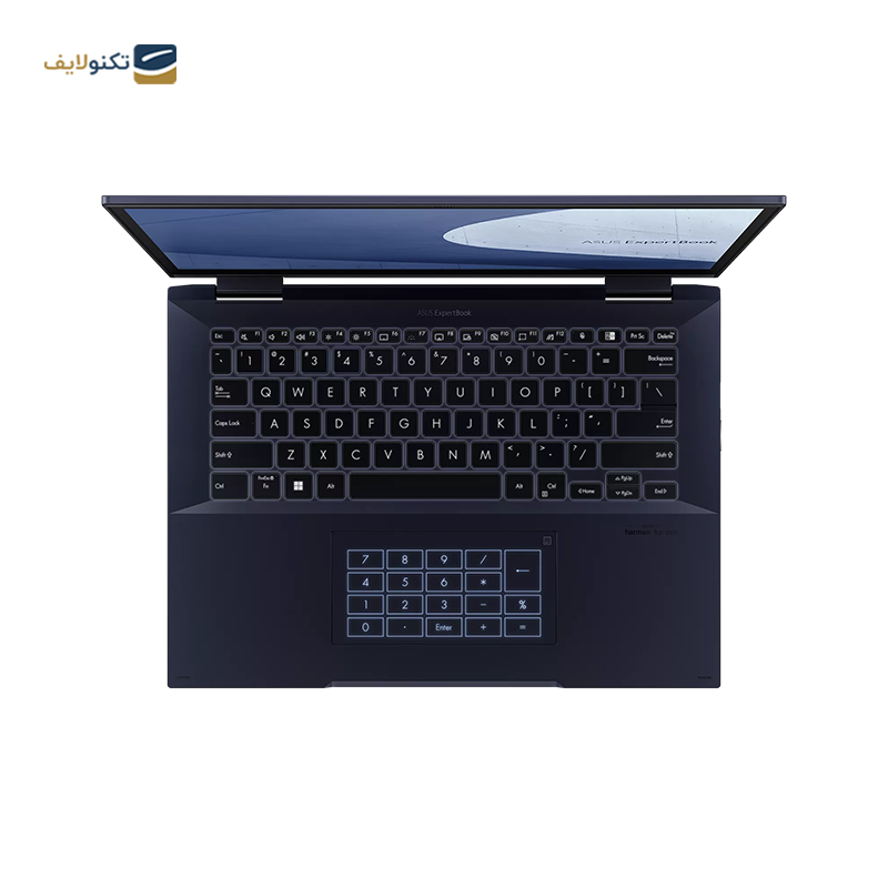 لپ تاپ ایسوس 14 اینچی مدل ExpertBook B7402FEA i5 16GB 1TB - ASUS ExpertBook B7 Flip B7402FEA i5 16GB 1TB SSD Iris Xe