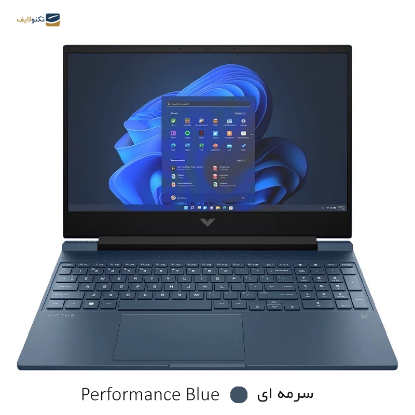 لپ تاپ اچ‌ پی 15.6 اینچی مدل Victus 15 i5 12500H 16GB 512GB GTX1650  - HP Victus 15 FA0022NQ i5 12500H 16GB RAM 512GB SSD GTX1650
