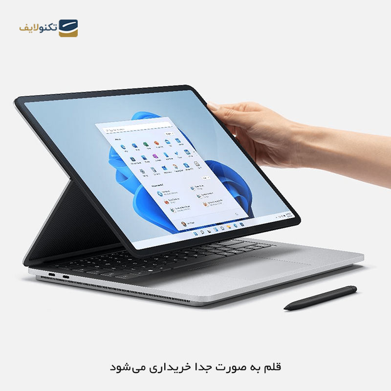 لپ تاپ مایکروسافت 14.4 اینچی مدل Surface Studio i۷ ۱۱۳۷۰H ۳۲GB 2TB RTX۳۰۵۰  - Microsoft Surface Studio Core i۷ ۱۱۳۷۰H ۳۲GB RAM 2TB SSD RTX۳۰۵۰