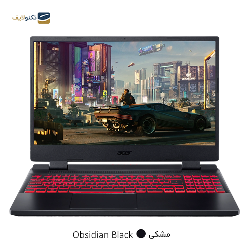 لپ تاپ ایسر 15.6 اینچی مدل Nitro 5 AN515 i7 12700H 16GB 512GB RTX3050  - Acer Nitro 5 AN515-58-73WQ i7 12700H 16GB RAM 512GB SSD RTX3050
