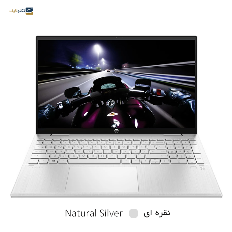 لپ تاپ اچ پی ۱۵.۶ اینچی مدل Pavilion x360 15t-ER100 i5 ۱۲۳۵U 8GB 1TB  - HP Pavilion x360 15t-ER100 i5 ۱۲۳۵U 8GB RAM 1TB SSD