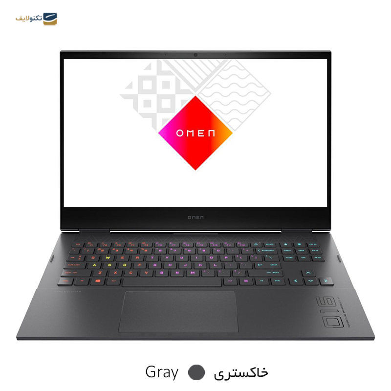 لپ تاپ اچ پی 16.1 اینچی مدل OMEN 16 i7 ۱۱۸۰۰H 16GB 1TB RTX 3060 - HP OMEN 16 B0003 i7 ۱۱۸۰۰H 16GB RAM 1TB SSD RTX 3060