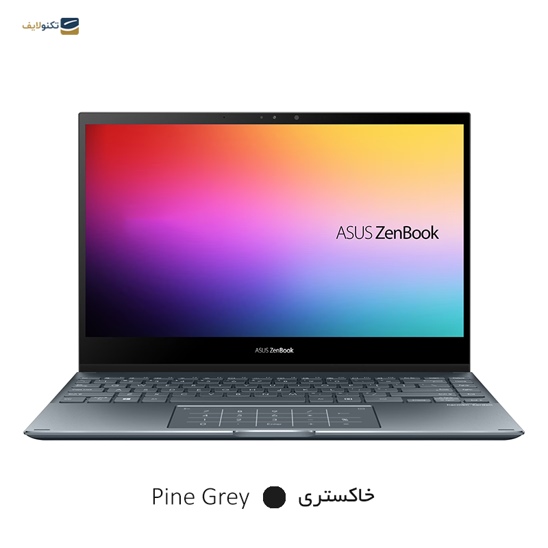 لپ تاپ ایسوس 13 اینچی مدل ZenBook Flip 13 UX363E i7 1165G7 16GB 512GB  - Asus ZenBook Flip 13 UX363E i7 1165G7 16GB RAM 512GB SSD Iris Xe