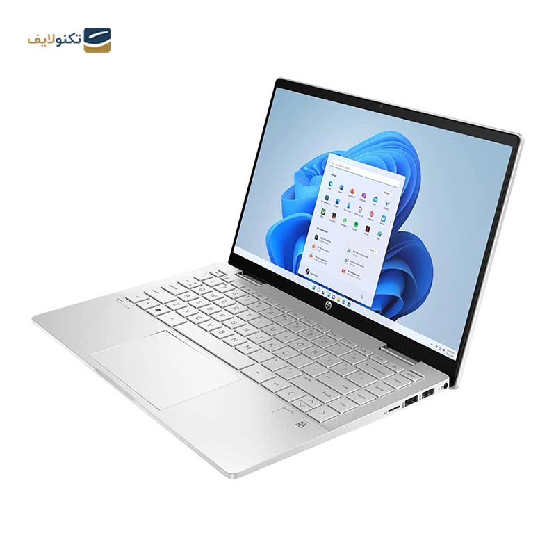 لپ تاپ اچ پی 14 اینچی مدل Pavilion x360 i7 ۱۳۵۵U 16GB 1TB - Pavilion x360 14t EK1000 i7 ۱۳۵۵U 16GB RAM 1TB SSD Iris Xe