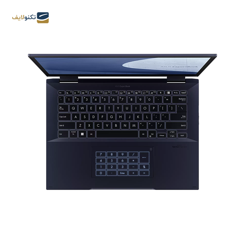 لپ تاپ ایسوس 14 اینچی مدل ExpertBook B7402FEA i5 32GB 1TB بدون قلم - ASUS ExpertBook B7 Flip B7402FEA B7402F i5 32GB 1TB SSD Iris Xe without Pen