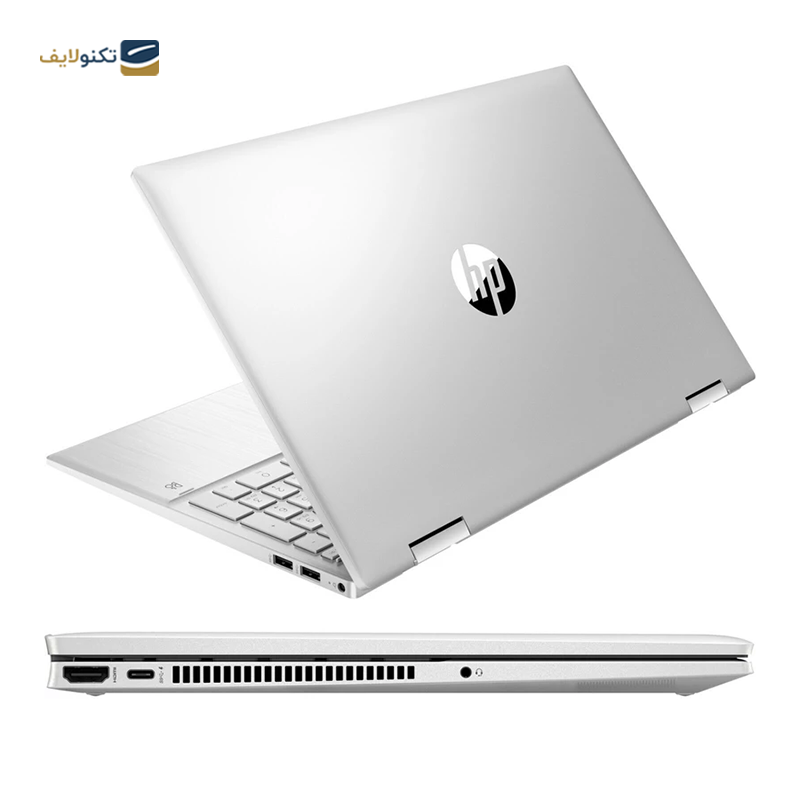 لپ تاپ اچ پی ۱۵.۶ اینچی مدل Pavilion x360 i7 1255U 32GB 1TB - HP Pavilion x360 15t-ER100 i7 1255U 32GB RAM 1TB SSD