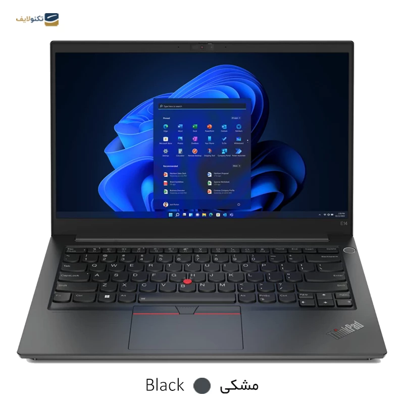 لپ تاپ لنوو 14 اینچی مدل ThinkPad E14 Gen 4 i7 ۱۲5۵U 16GB 1TB SSD - ThinkPad E14 Gen 4-i7 ۱۲5۵U 16GB 1TB SSD MX550