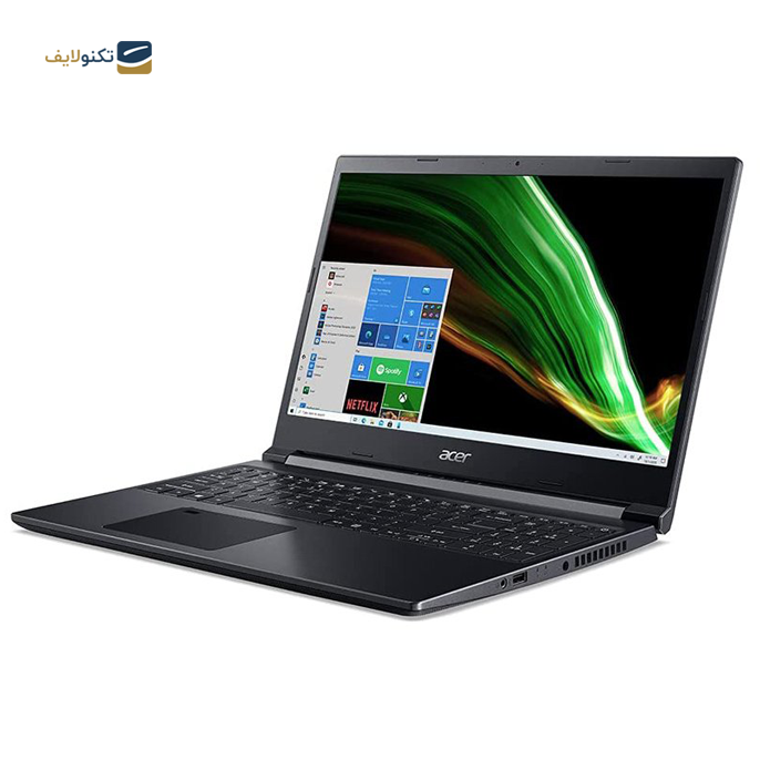 لپ تاپ 15.6 اینچی ایسر مدل Aspire7 A715 i5 12450H 16G 512GB RTX3050 - Acer Aspire7 A715 i5 12450H 16G 512GB RTX3050 4G FHD