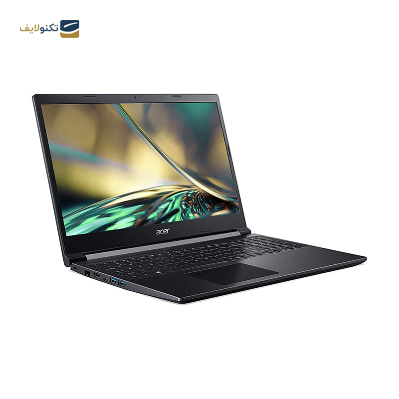 لپ تاپ ایسر 15.6 اینچی مدل Aspire7 A715 R7 5825U 16GB 512GB SSD RTX3050 4GB - Acer Aspire7 A715 R7-5825U-16GB-512GB SSD-4GB RTX3050
