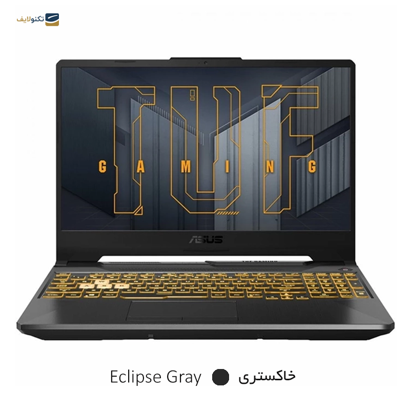 لپ‌ تاپ ایسوس 17.3 اینچی مدل TUF Gaming F17 FX706HF i۵ ۱۱۴۰۰H 8GB 1TB RTX2050 - Asus TUF Gaming F17 FX706HF i۵ ۱۱۴۰۰H 8GB RAM 1TB SSD RTX2050