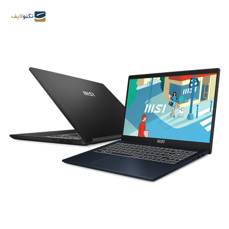 لپ تاپ ام اس آی 15.6 اینچی مدل Modern 15 B11M i3 1115G4 8GB 512GB - MSI Modern 15 B11M i3 1115G4 8GB 512GB SSD