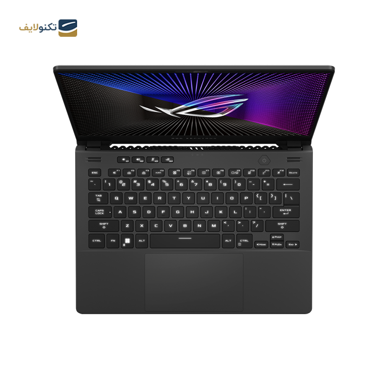 لپ تاپ ایسوس 14.0 اینچی ROG Zephyrus G14 GA402XI R9 7940HS 32GB 1TB RTX4070  - ROG Zephyrus G14 GA402XI R9 7940HS 32GB RAM 1TB SSD RTX4070