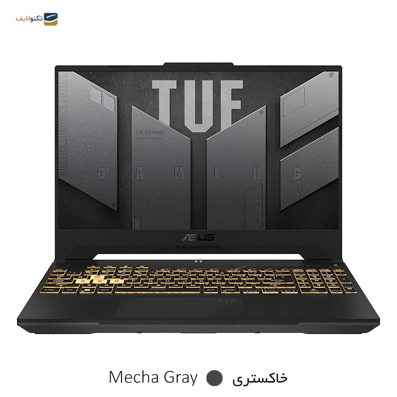 لپ تاپ ایسوس 15.6 اینچی مدل TUF Gaming F15 FX507ZC i7 8GB 1TB RTX3050  - Asus TUF Gaming F15 FX507ZC i7 8GB RAM 1TB SSD RTX3050