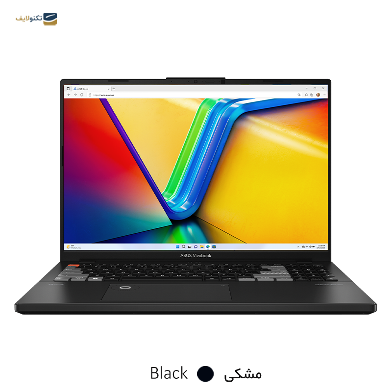 لپ تاپ ایسوس 16 اینچی مدل Vivobook Pro 16X K6604JI i9 13980HX 16GB 1TB RTX4070 - ASUS Vivobook Pro 16X K6604JI i9 13980HX 16GB RAM 1TB SSD RTX4070 8GB