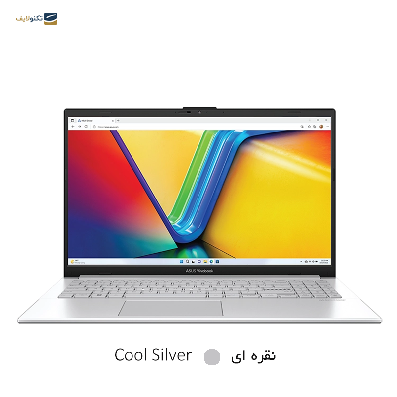 لپ تاپ ایسوس 15.6 اینچی مدل VivoBook E1504GA i3 N305 8GB 256GB - Asus VivoBook Go 15 E1504GA Core i3 N305 8GB RAM 256GB SSD Intel