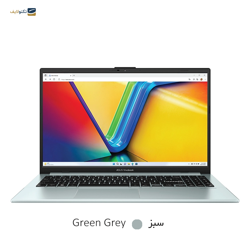 لپ تاپ ایسوس 15.6 اینچی مدل VivoBook E1504GA i3 N305 8GB 256GB - Asus VivoBook Go 15 E1504GA Core i3 N305 8GB RAM 256GB SSD Intel