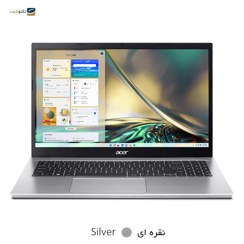 لپ تاپ ایسر 15.6 اینچی مدل Aspire 3 A315 i5 1235U 24GB 512GB MX550 - Acer Aspire 3 A315 i5 1235U 24GB RAM 512GB SSD 2GB MX550
