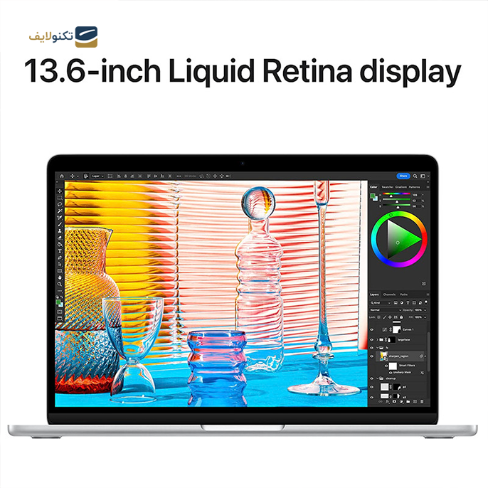 لپ تاپ اپل 13.6 اینچی مدل MacBook Air-MLXY3 M2 2022 LLA - Apple MacBook Air-MLXY3 M2 2022 LLA 13.6 inch laptop