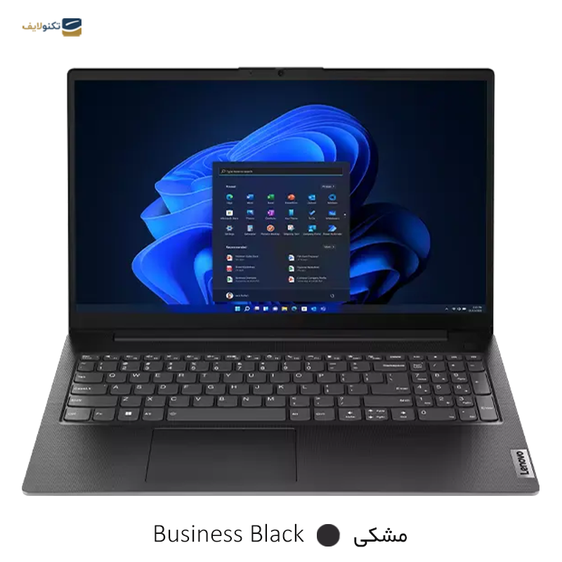 لپ تاپ لنوو 15.6 اینچی مدل V15 R5 7520U 8GB 512GB - Lenovo V15 R5 7520U 8GB RAM 512GB SSD Radeon 610M