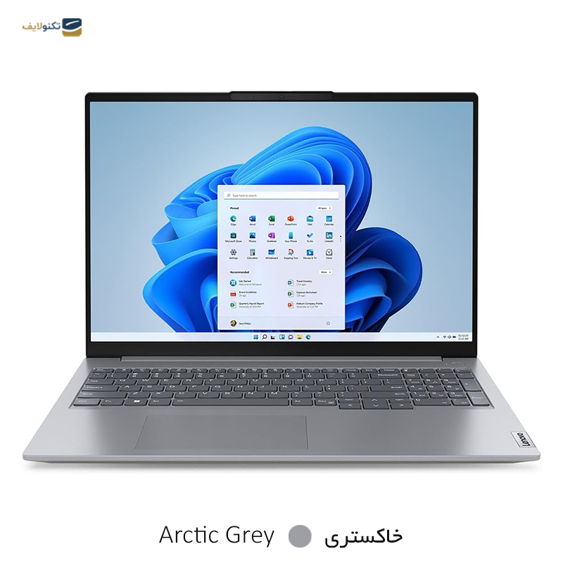 لپ تاپ لنوو 16 اینچی مدل ThinkBook 16 i7 13700H 8GB 512GB - Lenovo ThinkBook 16 G6 IRL i7 13700H 8GB RAM 512GB SSD UHD