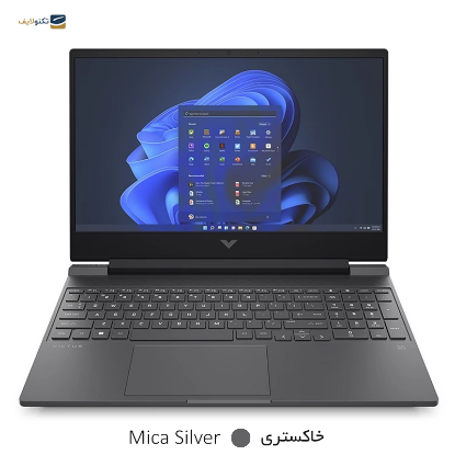 لپ تاپ اچ پی 15.6 اینچی مدل Victus 15 i7 13700H 16GB 512GB RTX4050 - HP Victus 15-fa1114nia i7 13700H 16GB RAM 512GB SSD RTX4050