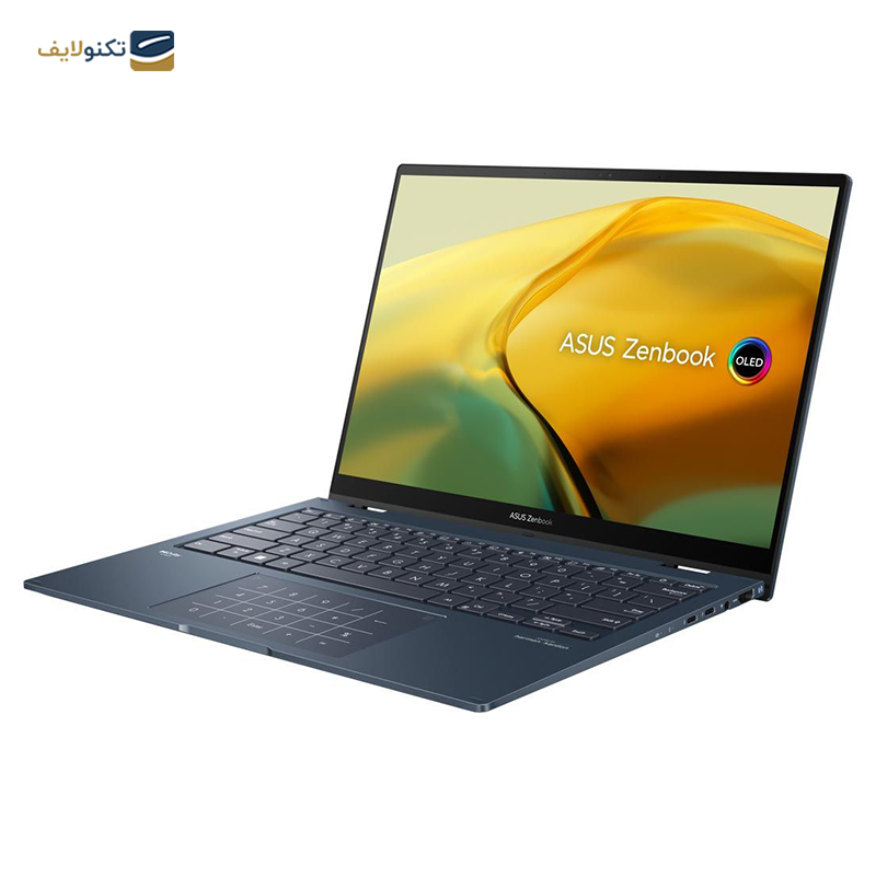 لپ تاپ ایسوس 14 اینچی مدل Zenbook 14 Flip OLED UP3404VA i7 1360P 16GB 1TB - Asus Zenbook 14 Flip OLED UP3404VA i7 1360P 16GB RAM 1TB SSD