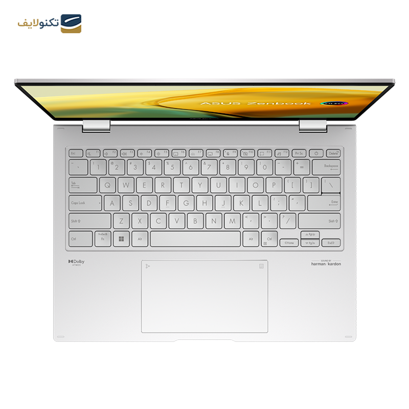 لپ تاپ ایسوس 14 اینچی مدل Zenbook 14 Flip OLED UP3404VA i7 1360P 16GB 1TB - Asus Zenbook 14 Flip OLED UP3404VA i7 1360P 16GB RAM 1TB SSD