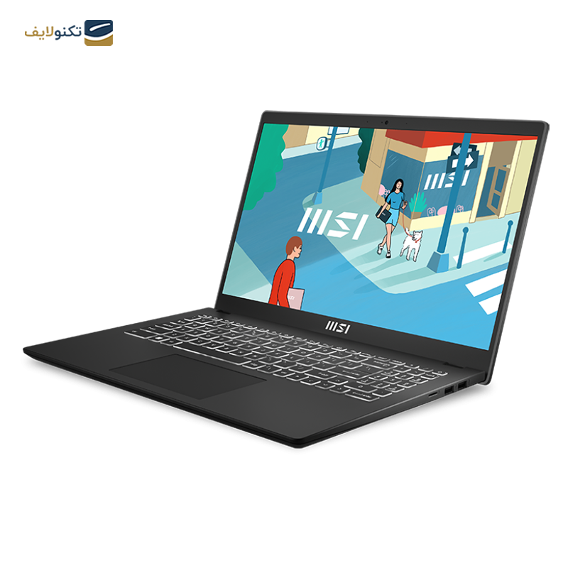 لپ تاپ ام اس آی 15.6 اینچی مدل Modern 15 i9 13900H 32GB 1TB SSD - MSI Modern 15 H B13M i9 13900H 32GB 1TB SSD Iris Xe